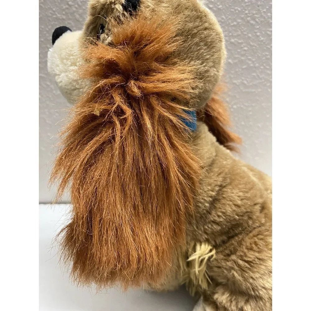 Authentic Disney Store Sitting Lady Plush Stuffed Dog of Lady‎ and the Tramp
